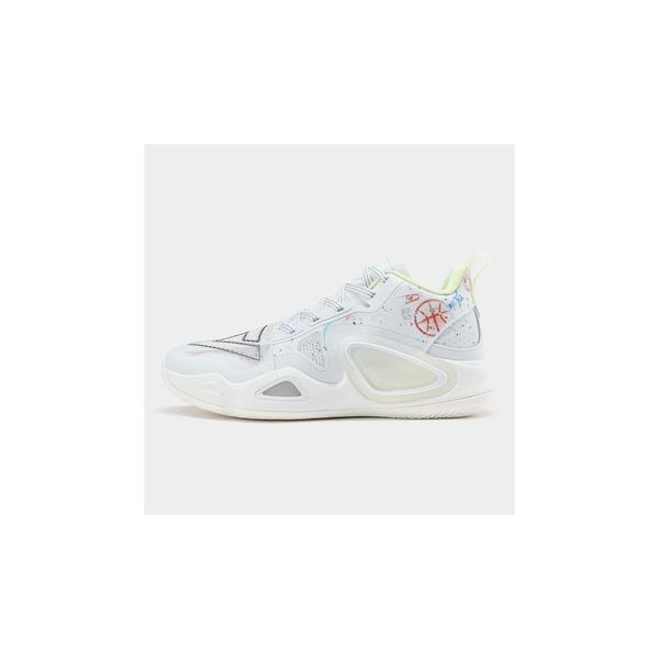 Buty do koszykówki Peak Big Triangle 2 Graffiti. Białe buty sportowe męskie PEAK, bez zapięcia, do koszykówki. Za 625.00 zł.