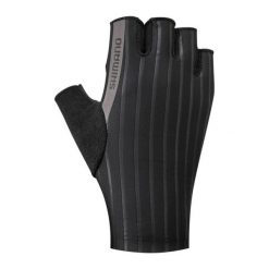 Rękawiczki rowerowe ADVANCED Race, czarne. Czarne rękawiczki męskie Shimano, na lato, bez wzorów, z materiału, sportowe. Za 196.00 zł.