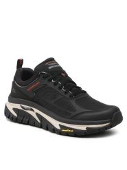 Skechers Trekkingi Recon 237333/BLK Czarny. Czarne półbuty na co dzień męskie Skechers, trekkingowe. Za 379.99 zł.