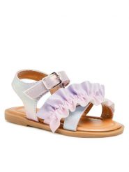 Nelli Blu Sandały CM211012-6 Fioletowy. Fioletowe sandały dziewczęce Nelli Blu, z materiału, bez zapięcia. Za 55.99 zł.