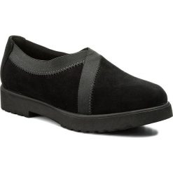 Półbuty CLARKS - Bellevue Cedar 261283514 Black Suede. Półbuty damskie marki Clarks. W wyprzedaży za 209.00 zł.