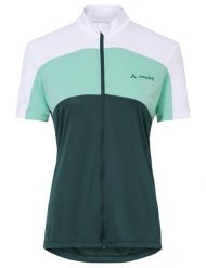 Koszulka damska Matera FZ Tricot. Zielone koszulki sportowe damskie Vaude, bez wzorów, z materiału, bez kołnierzyka, bez ramiączek, na fitness i siłownię. Za 294.45 zł.