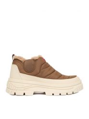 Hunter Śniegowce CEO-H1-131 Brązowy. Brązowe śniegowce i trapery damskie Hunter, z materiału. Za 299.99 zł.