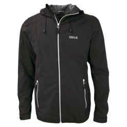 Windbreaker Pro-X Elements Donovan. Czarne kurtki sportowe męskie PRO-X ELEMENTS, bez wzorów, trekkingowe. Za 457.00 zł.