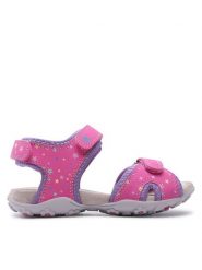 Geox Sandały J S.Roxanne B J25D9B 05015 C8257 S Różowy. Czerwone sandały dziewczęce Geox, ze skóry, bez zapięcia. Za 289.99 zł.