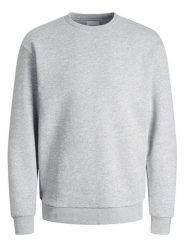 Jack & Jones Bluza Ebradley 12249341 Szary Regular Fit. Szare bluzy męskie Jack & Jones, m, bez wzorów, z syntetyku, bez kaptura. Za 129.99 zł.