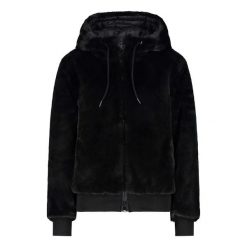 Bluza Damska Zimowa CMP 32K0316 Czarna. Czarne kurtki snowboardowe damskie CMP, bez wzorów, z futra, bez kaptura, narciarskie. W wyprzedaży za 324.99 zł.