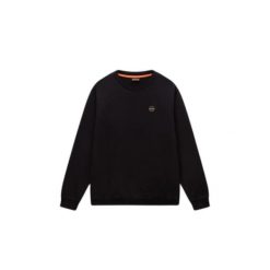 Bluza Napapijri B-Badge C. Czarne bluzy męskie Napapijri, m, bez wzorów, z dresówki, bez kaptura. Za 344.00 zł.
