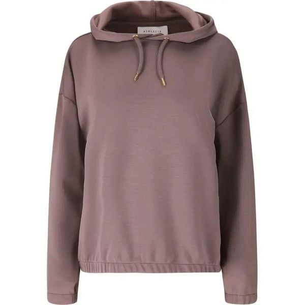 Bluza damska z kapturem Athlecia Namier. Brązowe bluzy damskie Endurance, bez wzorów, z materiału, z kapturem, na fitness i siłownię. Za 240.10 zł.