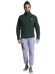 Leone 1947 Apparel Micro Polar męska kurtka zapinana na zamek. Zielone kurtki męskie LEONE 1947 APPAREL, m, bez wzorów, z polaru, sportowe, bez kaptura. Za 63.11 zł.