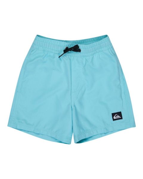 Szorty kąpielowe dla Chłopcy EVERYDAY SOLID 12" Niebieski. Niebieskie szorty dla chłopców Quiksilver, bez wzorów, z materiału. Za 109.99 zł.