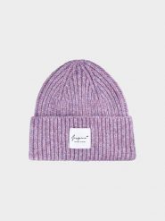 4F Czapka zimowa damska - różowa M. Czerwone czapki i kapelusze damskie 4f, na zimę, bez wzorów, z materiału, klasyczne. Za 69.99 zł.