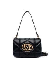 LOVE MOSCHINO Torebka JC4031PP1PLC0000 Czarny. Czarne torebki do ręki damskie Love Moschino, bez wzorów, ze skóry, bez dodatków. Za 1,009.00 zł.