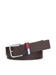 Tommy Jeans Pasek Męski Tjm Ryan 3.5 AM0AM12337 Brązowy. Brązowe paski damskie Tommy Jeans, bez wzorów, z jeansu. Za 149.99 zł.