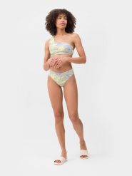4F Dół od bikini damski XL. Żółte bikini damskie 4f, xl, bez wzorów. W wyprzedaży za 9.99 zł.