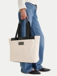 Nine West Torebka CEO-Brielle-LA374-4705 Écru. Torebki do ręki damskie Nine West, bez wzorów, z materiału, bez dodatków. Za 249.99 zł.