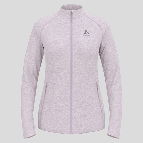 Bluza rozpinana damska ODLO Mid layer full zip TENCIA. Czerwone bluzy damskie Odlo, l, bez wzorów, z materiału, bez kaptura. Za 449.99 zł.