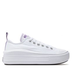 Trampki Converse. Białe trampki i tenisówki dziewczęce Converse, bez wzorów, bez zapięcia. Za 219.99 zł.