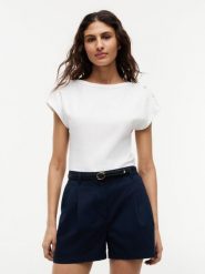 Tommy Hilfiger Koszulka Kobiety Bawełna biały, L. Białe t-shirty damskie Tommy Hilfiger, l, bez wzorów, z bawełny, bez kołnierzyka. Za 229.95 zł.