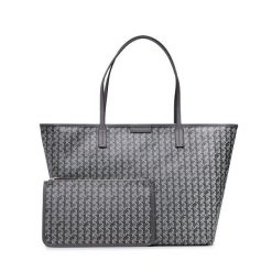 Torebka Tory Burch. Szare torebki do ręki damskie Tory Burch, bez wzorów, bez dodatków. Za 1,619.00 zł.