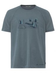 Koszulka funkcyjna M Gleann T-Shirt II. Szare koszulki sportowe męskie Vaude, na lato, m, bez wzorów, z materiału, sportowe, bez kołnierzyka. Za 169.00 zł.