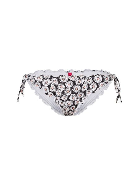 HUGO Figi bikini Kobiety czarny|biały, S. Białe bikini damskie Hugo, s, z aplikacjami. Za 139.95 zł.