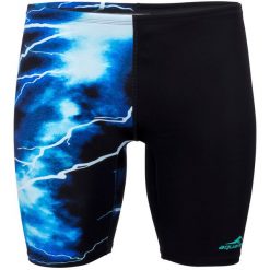 Spodenki kąpielowe męskie Aquafeel Jammer "Flash". Kąpielówki męskie Aquafeel, m, bez wzorów, z materiału, długie, do pływania. Za 199.99 zł.
