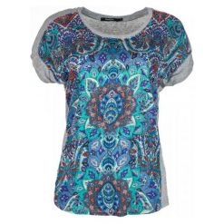 Desigual T-Shirt Damski Sevilla Xl Szary. T-shirty damskie Desigual. W wyprzedaży za 176.00 zł.