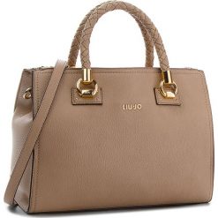 Torebka LIU JO - M Satchel Zip Manhat A68093 E0011 Arenaria 71316. Torby na ramię damskie marki Liu Jo. W wyprzedaży za 369.00 zł.
