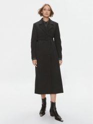 Herskind Płaszcz wełniany Ezara 4903956 Szary Regular Fit. Szare płaszcze damskie Herskind, na zimę, bez wzorów, z syntetyku, bez kaptura. Za 3,169.00 zł.