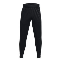 Spodnie treningowe męskie Under Armour Fleece Joggers Loose. Czarne buty sportowe męskie Under Armour, m, bez wzorów, z bawełny. Za 454.00 zł.