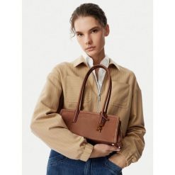 Torebka MICHAEL Michael Kors. Brązowe torebki do ręki damskie MICHAEL Michael Kors, bez wzorów, klasyczne, bez dodatków. Za 1,239.00 zł.