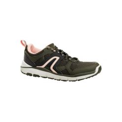 Buty do szybkiego marszu HW 500 Mesh khaki. Obuwie sportowe damskie marki NEWFEEL. W wyprzedaży za 99.99 zł.