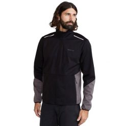 Kurtka narciarska nordycka Craft Core. Czarne kurtki snowboardowe męskie Craft, m, bez wzorów, z syntetyku, bez kaptura, narciarskie. Za 617.00 zł.