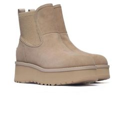 Damskie śniegowce Ugg Cityfunc Chelsea Boot 1173258-MDSD. Brązowe śniegowce i trapery damskie UGG, z materiału. Za 551.03 zł.