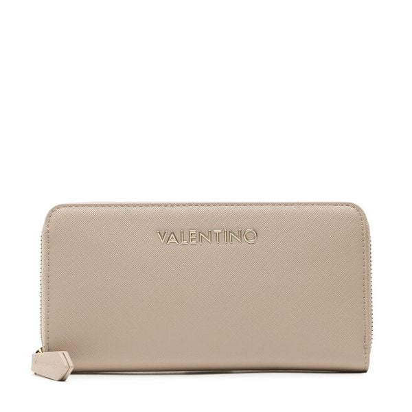 Portfel Valentino. Brązowe portfele damskie Valentino, bez wzorów. Za 246.99 zł.