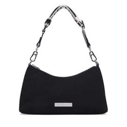 Torebka KARL LAGERFELD. Czarne torebki do ręki damskie KARL LAGERFELD, bez wzorów, klasyczne, bez dodatków. Za 729.99 zł.