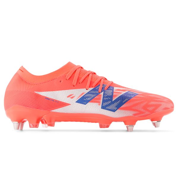 Korki męskie New Balance FURON ELITE SG V8 SF1SMP8 – czerwone. Czerwone buty sportowe męskie New Balance, z włókna, bez zapięcia, do biegania. Za 1,049.99 zł.