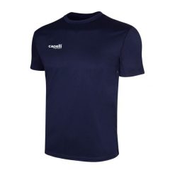 Koszulka piłkarska męska Capelli Basics I Adult Training. Niebieskie koszulki sportowe męskie CAPELLI SPORT, m, bez wzorów, bez kołnierzyka, bez ramiączek, do piłki nożnej. Za 67.99 zł.