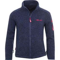 Bluza polarowa "Jondalen" w kolorze granatowym. Bluzy dla dziewczynek marki Trollkids. W wyprzedaży za 69.95 zł.