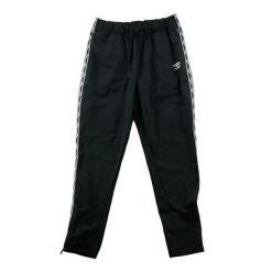 Second life - Spodnie dresowe męskie Diamond Tape Y2K Vintage - Stan dobry. Czarne spodnie sportowe męskie Umbro, m, bez wzorów, z dresówki, do biegania. Za 146.96 zł.