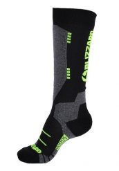 Skarpety narciarskie Blizzard Wool Sport Ski Merino black/green. Czarne skarpety damskie BLIZZARD, bez wzorów, z bawełny. Za 59.00 zł.