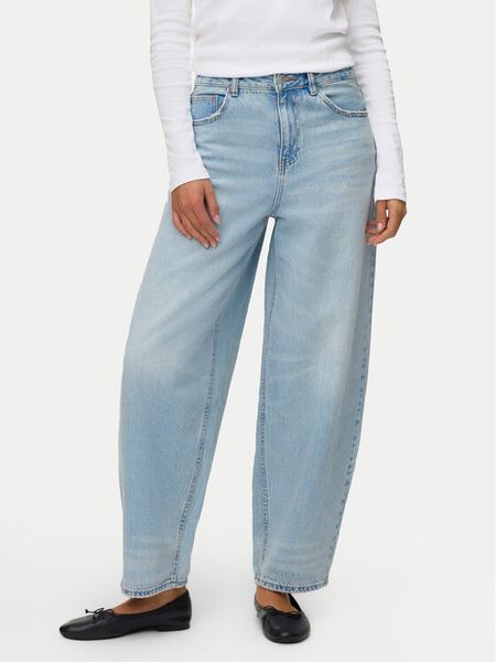 Vero Moda Jeansy Billie 10330900 Niebieski Barrel Fit. Niebieskie jeansy damskie Vero Moda. Za 165.99 zł.