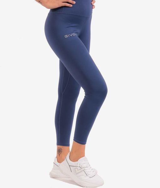 Damskie legginsy Givova Basic. Niebieskie legginsy damskie Givova, s, bez wzorów, z elastanu. Za 88.10 zł.