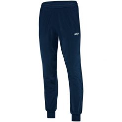 Spodnie dresowe Jako polyester Classico tailles courtes. Niebieskie spodnie sportowe damskie Jako, s, bez wzorów, z dresówki, na fitness i siłownię. Za 173.50 zł.