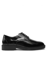 Jack & Jones Półbuty Jfwdax 12270652 Czarny. Czarne eleganckie półbuty Jack & Jones, ze skóry, wizytowe, bez zapięcia. Za 219.99 zł.