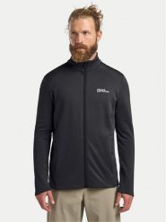 Jack Wolfskin Polar Kolbenberg Fz A63964 Czarny Regular Fit. Czarne bluzy męskie Jack Wolfskin, l, bez wzorów, z polaru, bez kaptura. Za 279.99 zł.