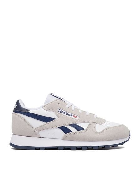 Reebok Sneakersy EO-CLASSIC LEATHER 100269405 Szary jasny. Szare buty sportowe chłopięce Reebok, bez wzorów, bez zapięcia. Za 249.99 zł.