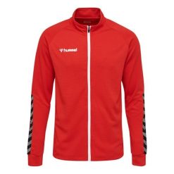 Kurtka Hummel Zip hmlAUTHENTIC Poly. Czerwone kurtki męskie Hummel, m, bez wzorów, sportowe, bez kaptura. Za 238.00 zł.