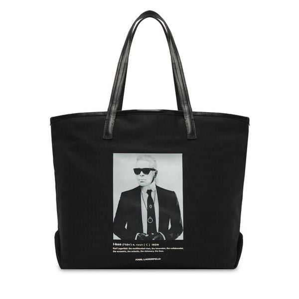 Torebka KARL LAGERFELD. Czarne torebki do ręki damskie KARL LAGERFELD, bez wzorów, bez dodatków. Za 277.99 zł.